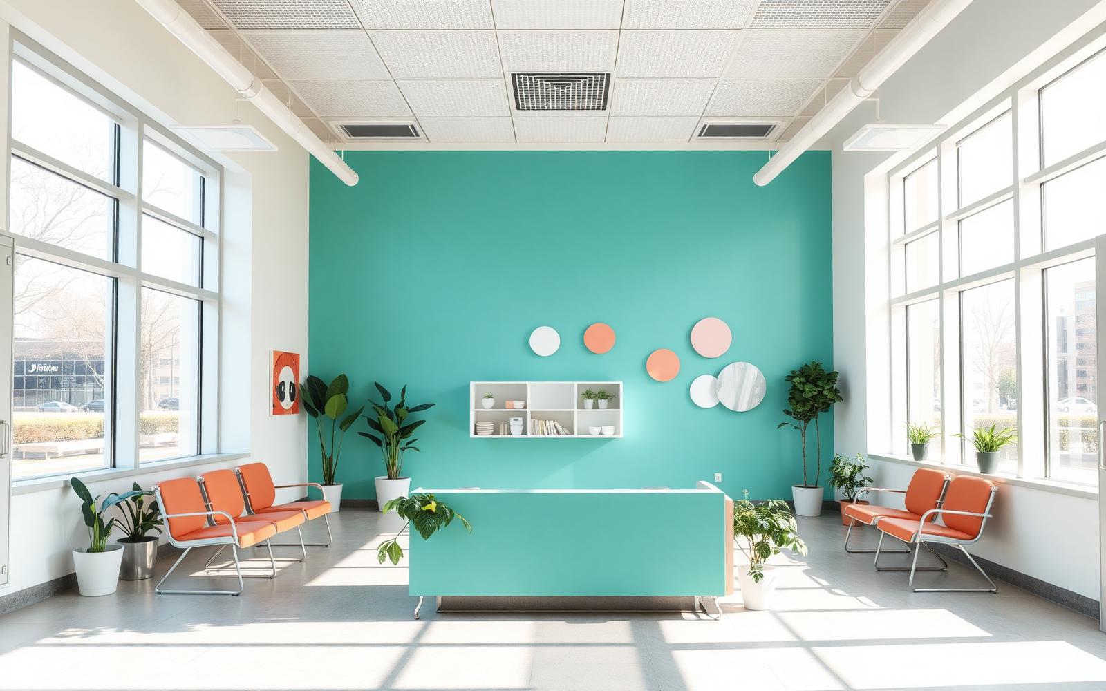 Pediatric dental clinic interior